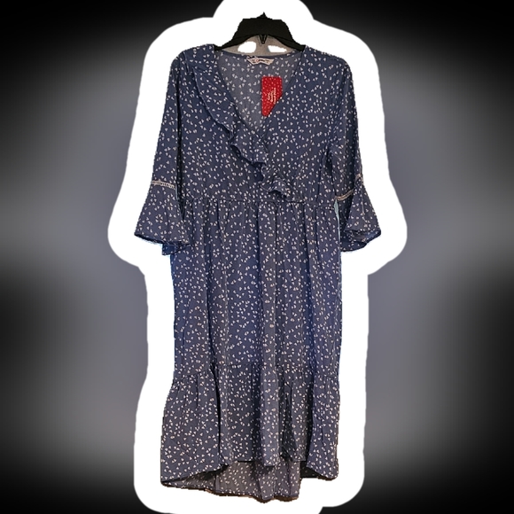 NWT Dress Blue and White #52 - Picture 3 of 16